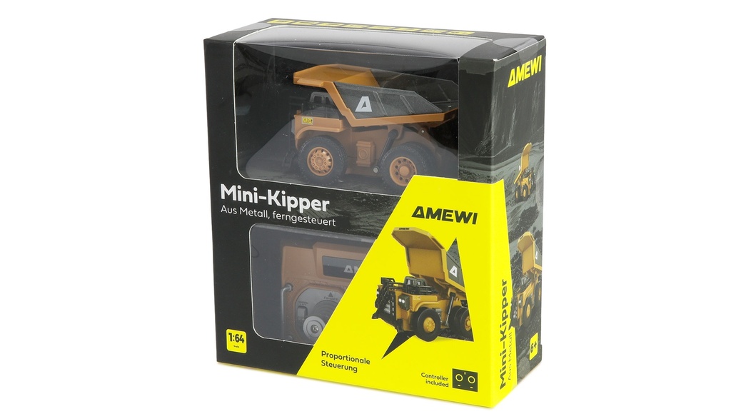 [ AMEWI22743 ] Amewi Mini metal tipper truck proportional 8 channel 1/64 RTR