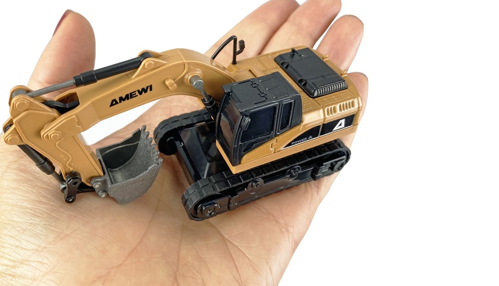 [ AMEWI22744 ] Amewi Mini metal excavator proportional 8 channel 1/64 RTR