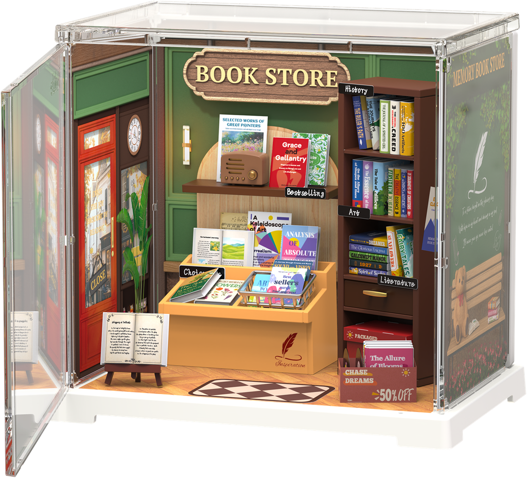 [ ROLIFEDWS04B ] Rolife Mini Super Creator Memory Book Store 