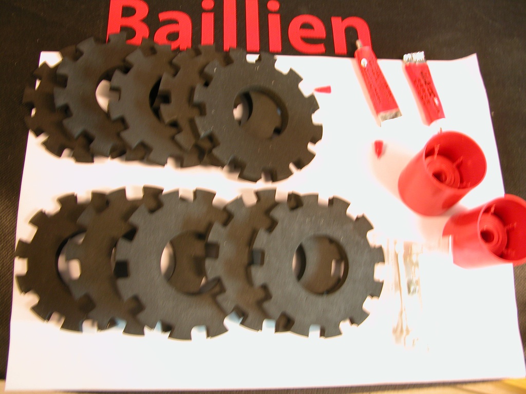 [ T5185 ]  Tamiya Buggy sponge tyre set (rear)