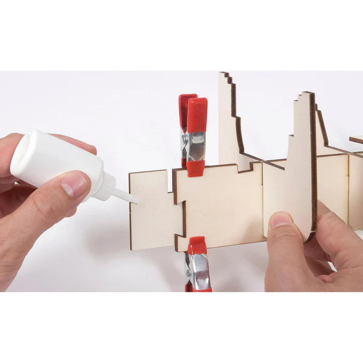 [ OCCRE19118 ] metalen lijmklemmen   6 pcs