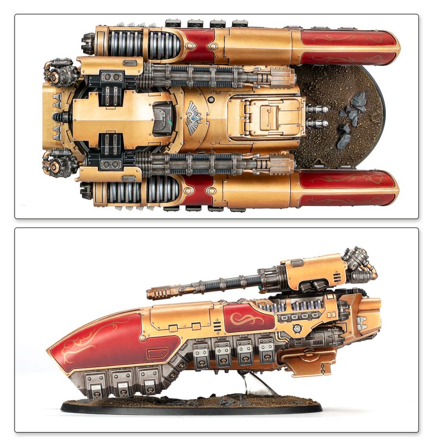 [ GW31-138 ] LEGIO CUSTODES: CALADIUS GRAV-TANK