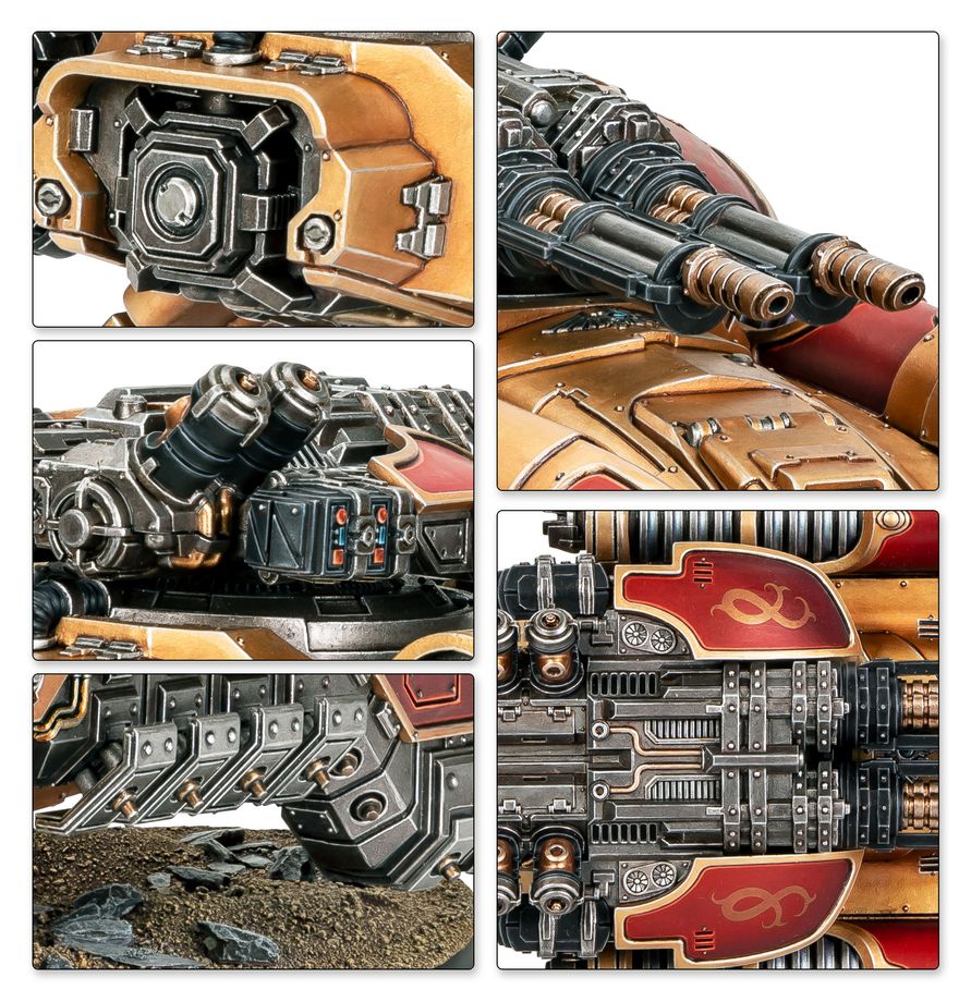 [ GW31-139 ] LEGIO CUSTODES: CALADIUS ANNIHILATOR GRAV-TANK