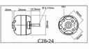 [ MPX315078 ] Multiplex ROXXY BL C Outrunner 28-24-34  1100kv  7-12v   8-9A