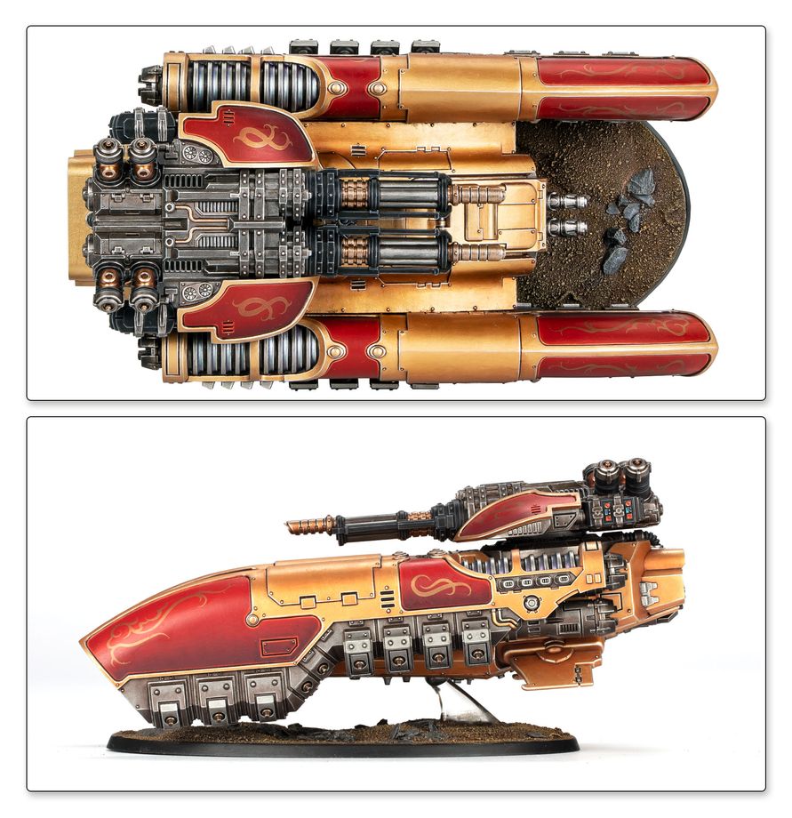[ GW31-139 ] LEGIO CUSTODES: CALADIUS ANNIHILATOR GRAV-TANK