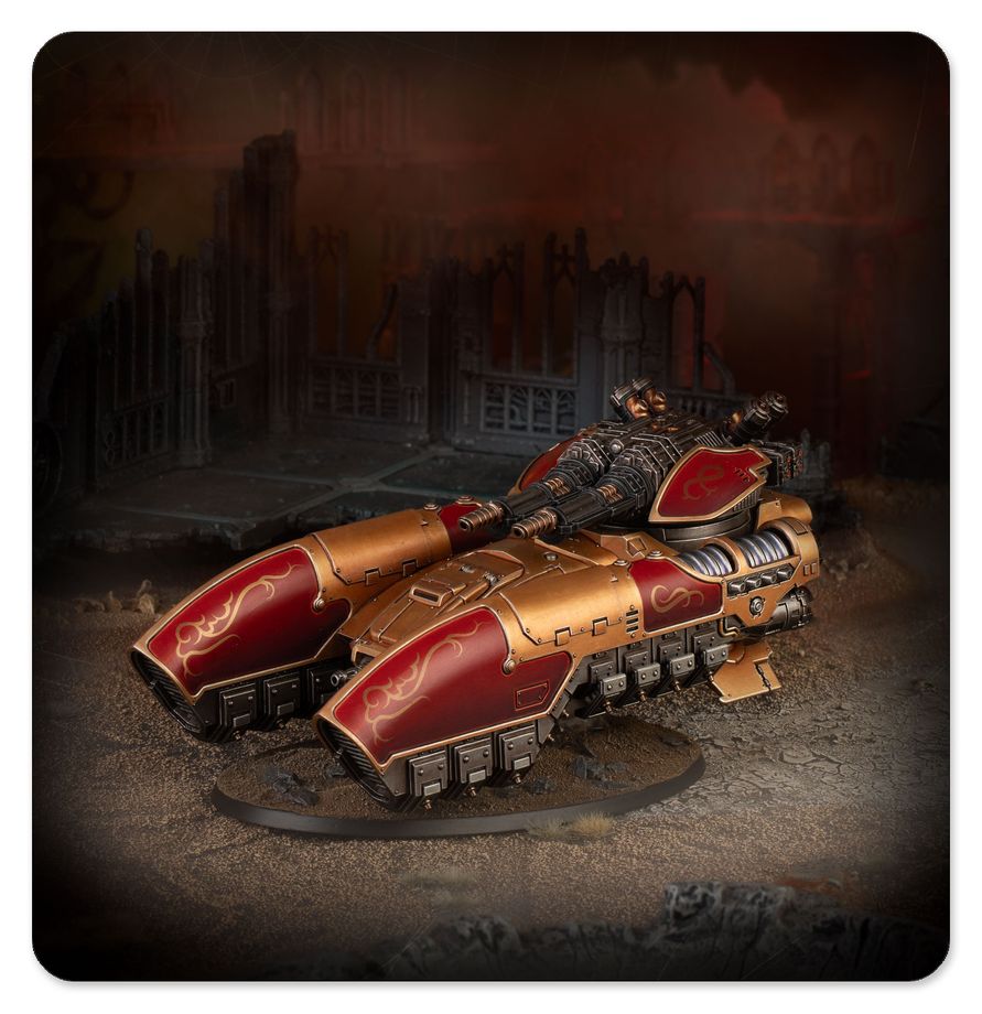 [ GW31-139 ] LEGIO CUSTODES: CALADIUS ANNIHILATOR GRAV-TANK