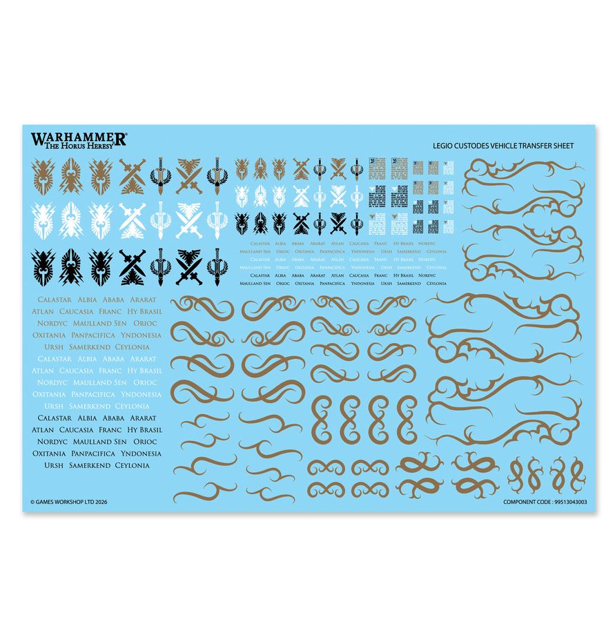 [ GW31-139 ] LEGIO CUSTODES: CALADIUS ANNIHILATOR GRAV-TANK