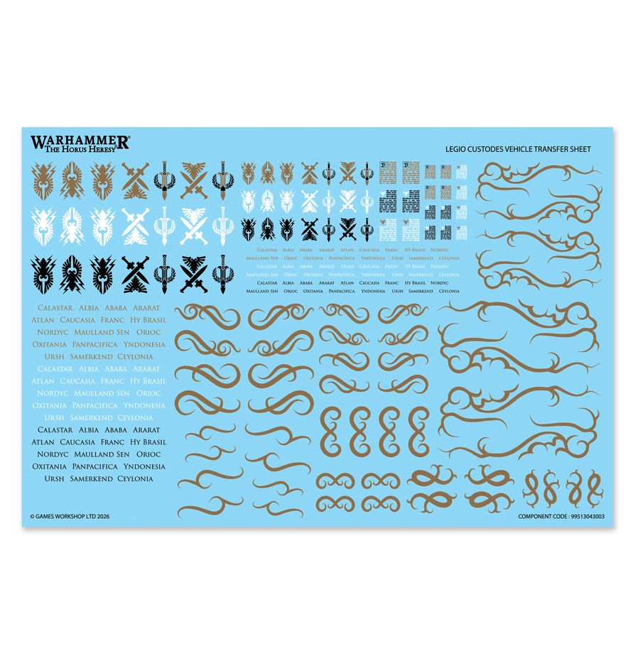 [ GW31-166 ] LEGIO CUSTODES: CORONUS GRAV-CARRIER