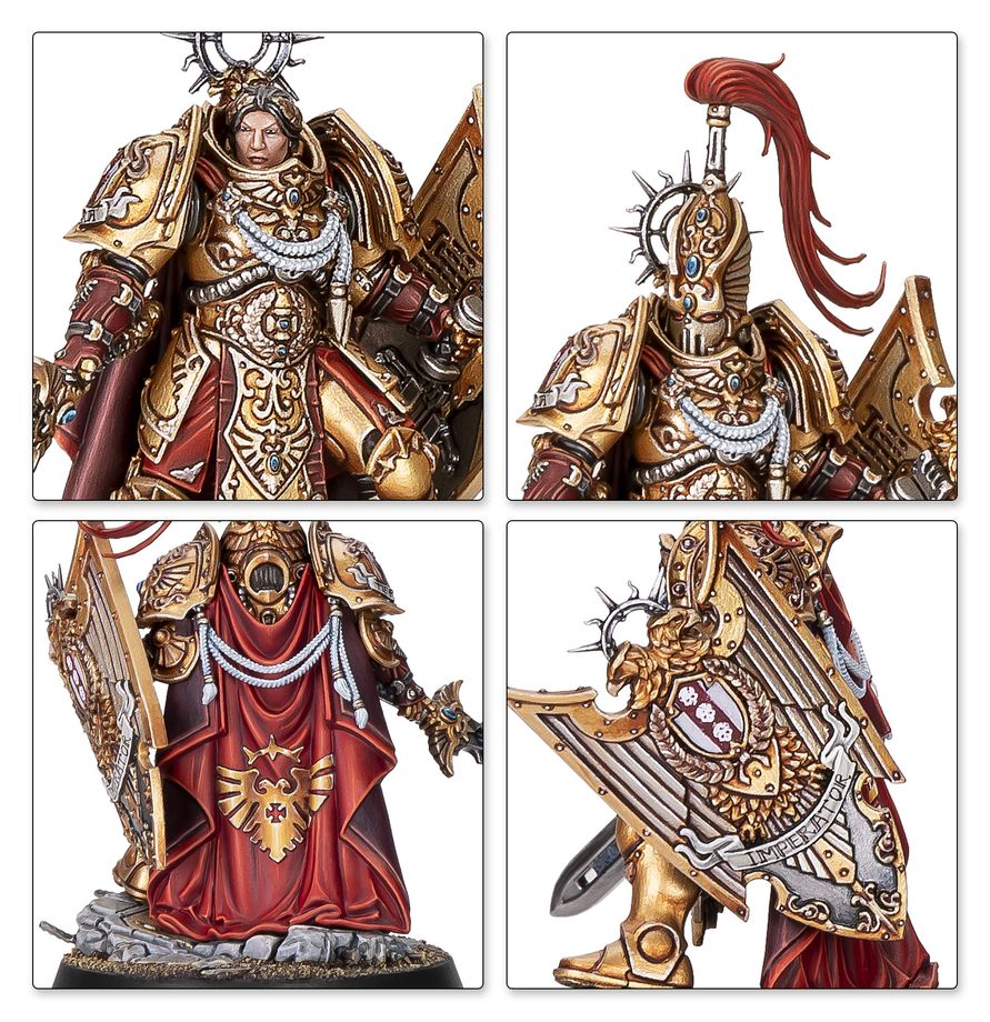 [ GW31-163 ] LEGIO CUSTODES: SHIELD CAPTAIN