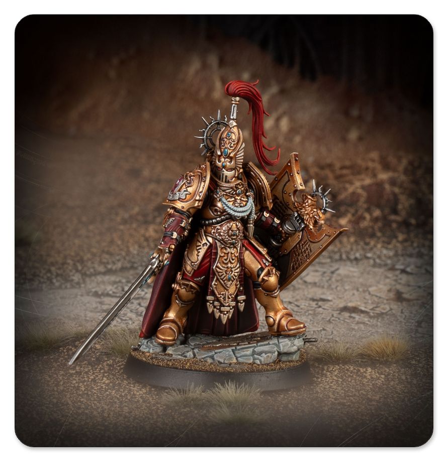 [ GW31-163 ] LEGIO CUSTODES: SHIELD CAPTAIN