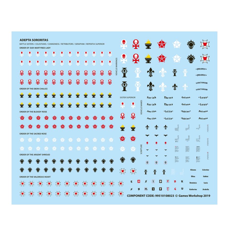 [ GW52-65 ] ARMAGEDDON BATTALION: ADEPTA SORORITAS (Leverbaar vanaf 9/5)