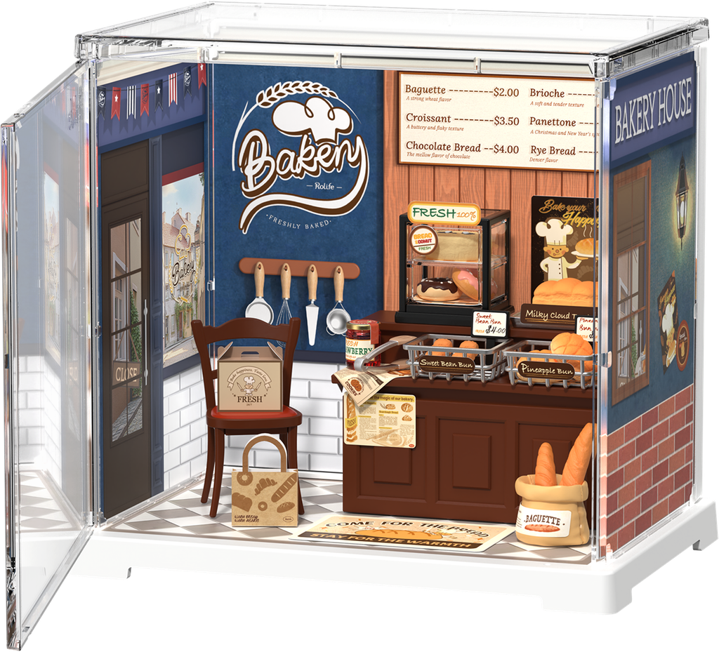 [ ROLIFEDWS03B ] Rolife Mini Super Creator Butter Bakery House
