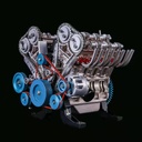[ TEC-DM118 ]  Teching V8 Engine 