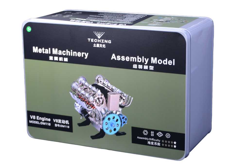 [ TEC-DM118 ]  Teching V8 Engine 