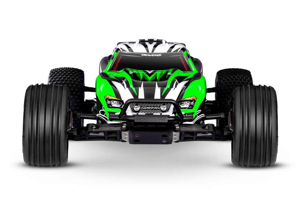 [ TRX-37254-8-GRNX ] Traxxas Rustler 2wd Brushed incl battery & USB-C charger Green X - TRX37254-8-GRNX