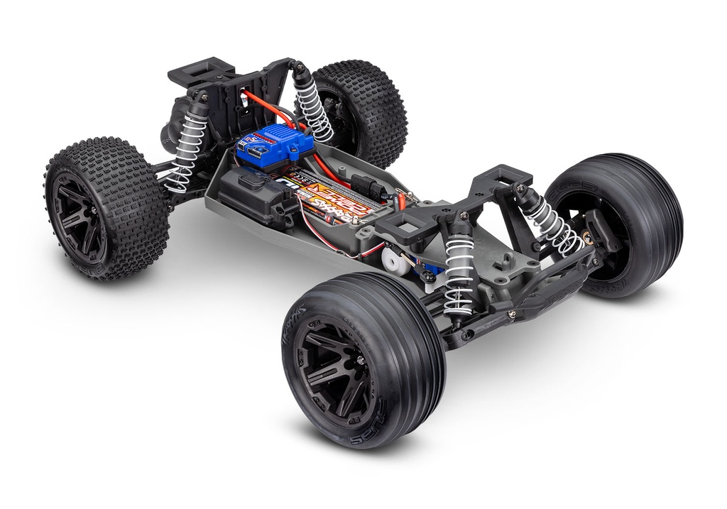 [ TRX-37254-8-GRNX ] Traxxas Rustler 2wd Brushed incl battery & USB-C charger Green X - TRX37254-8-GRNX