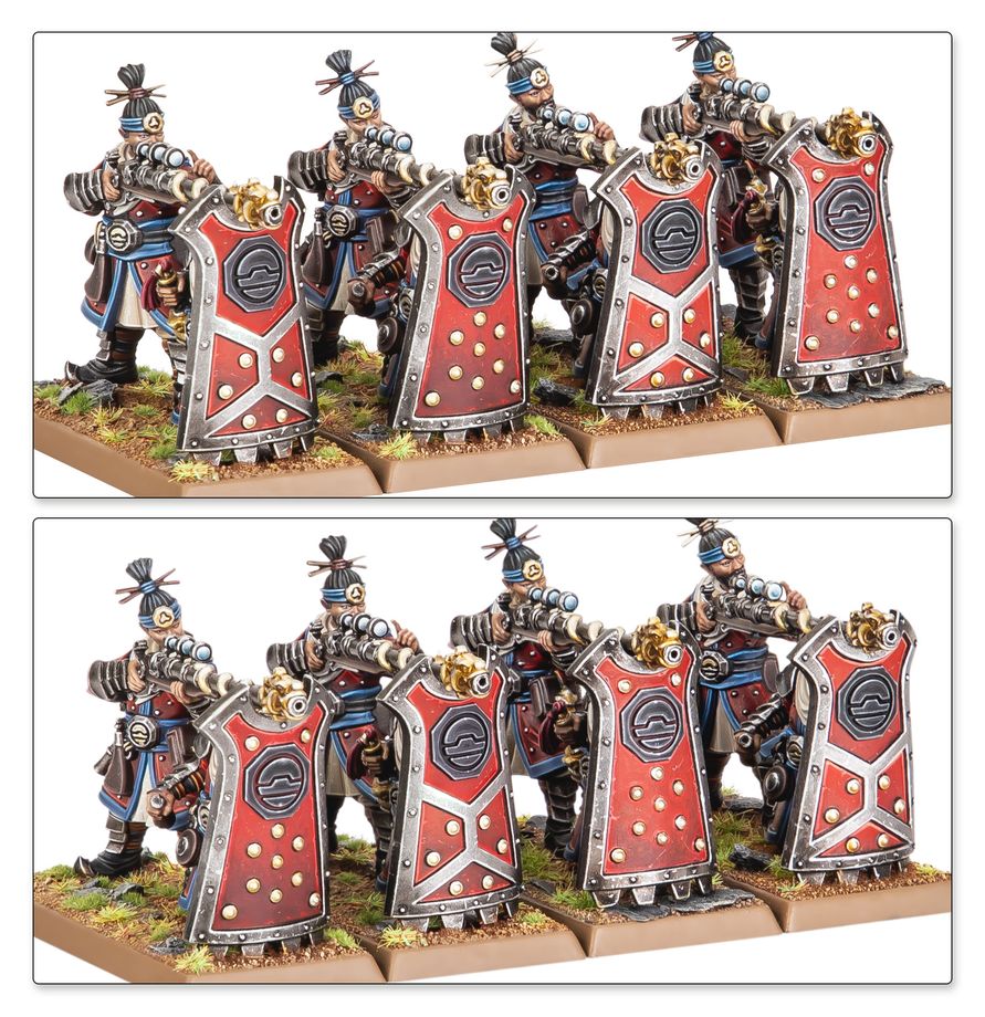 [ GW06-215 ] GRAND CATHAY: IRON HAIL GUNNERS & CRANE GUNNER TEAMS (Leverbaar vanaf 16/5)