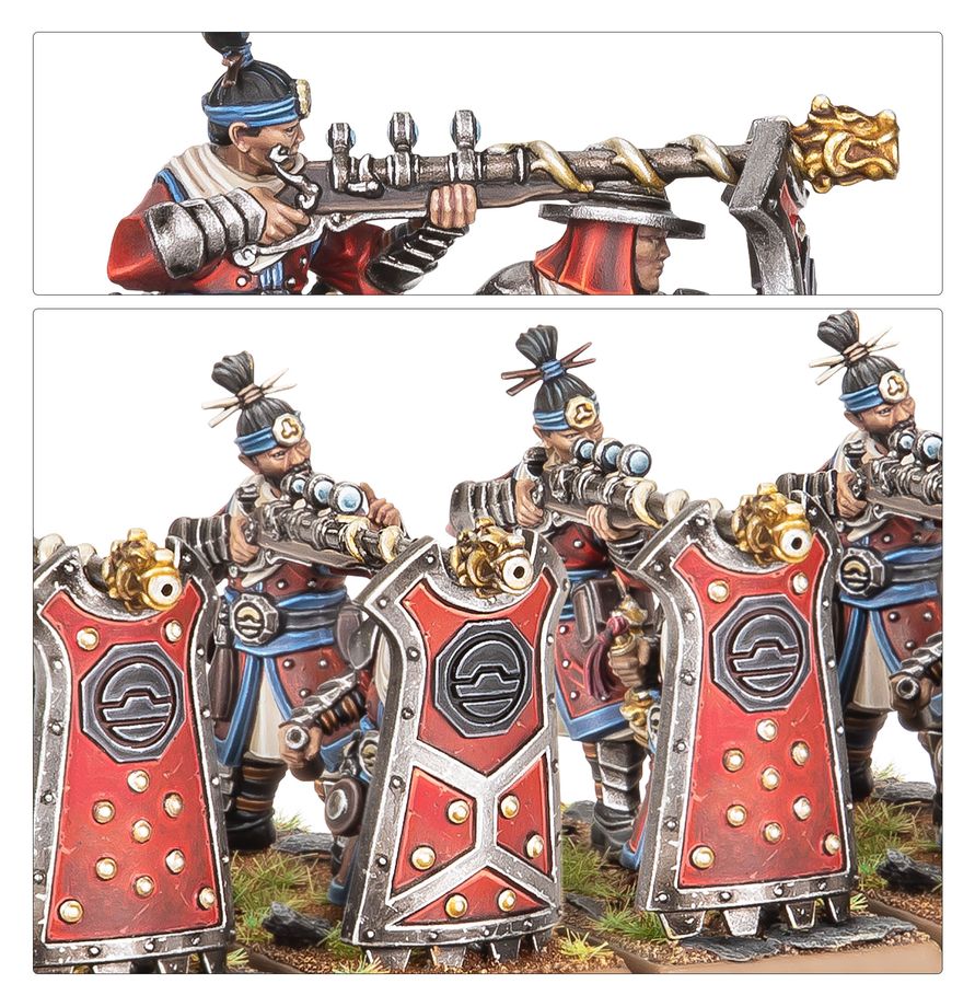 [ GW06-215 ] GRAND CATHAY: IRON HAIL GUNNERS & CRANE GUNNER TEAMS (Leverbaar vanaf 16/5)