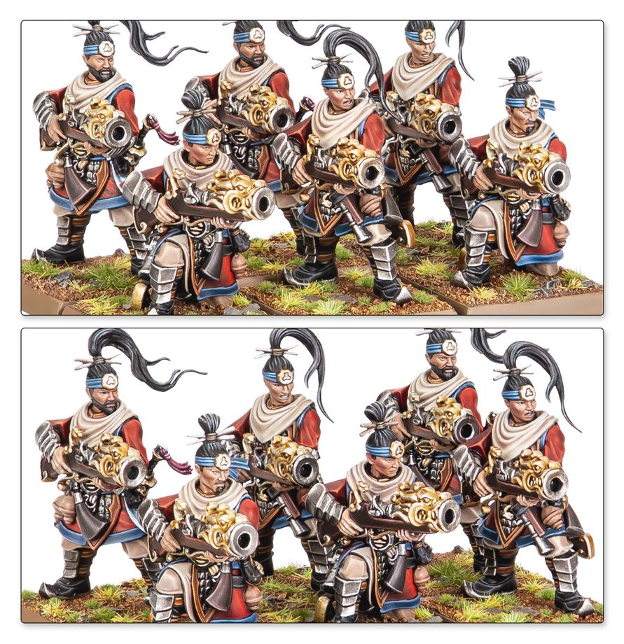 [ GW06-215 ] GRAND CATHAY: IRON HAIL GUNNERS & CRANE GUNNER TEAMS (Leverbaar vanaf 16/5)