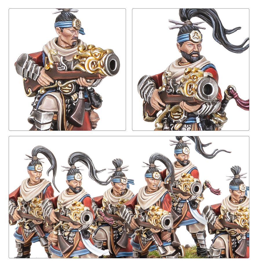 [ GW06-215 ] GRAND CATHAY: IRON HAIL GUNNERS & CRANE GUNNER TEAMS (Leverbaar vanaf 16/5)
