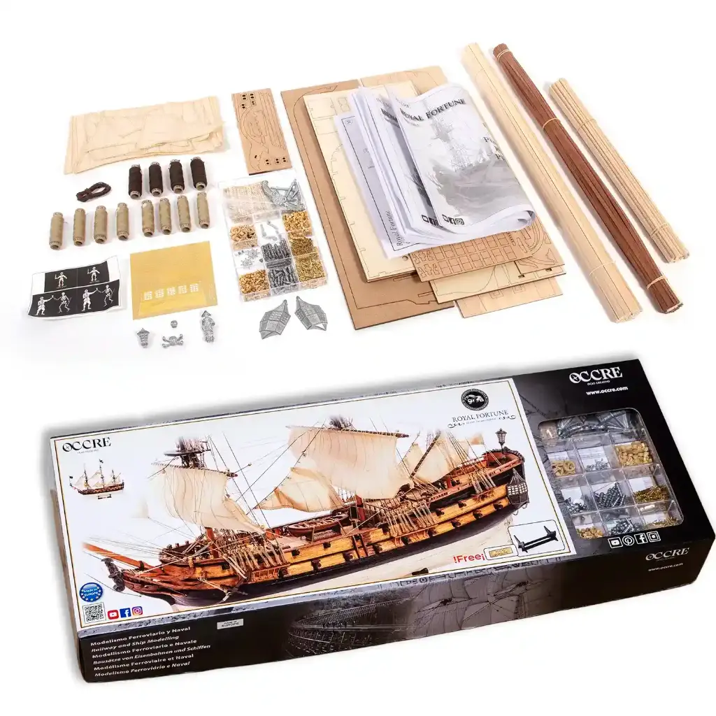 [ OCCRE12015 ] Occre Royal Fortune Pirate Ship 1/65
