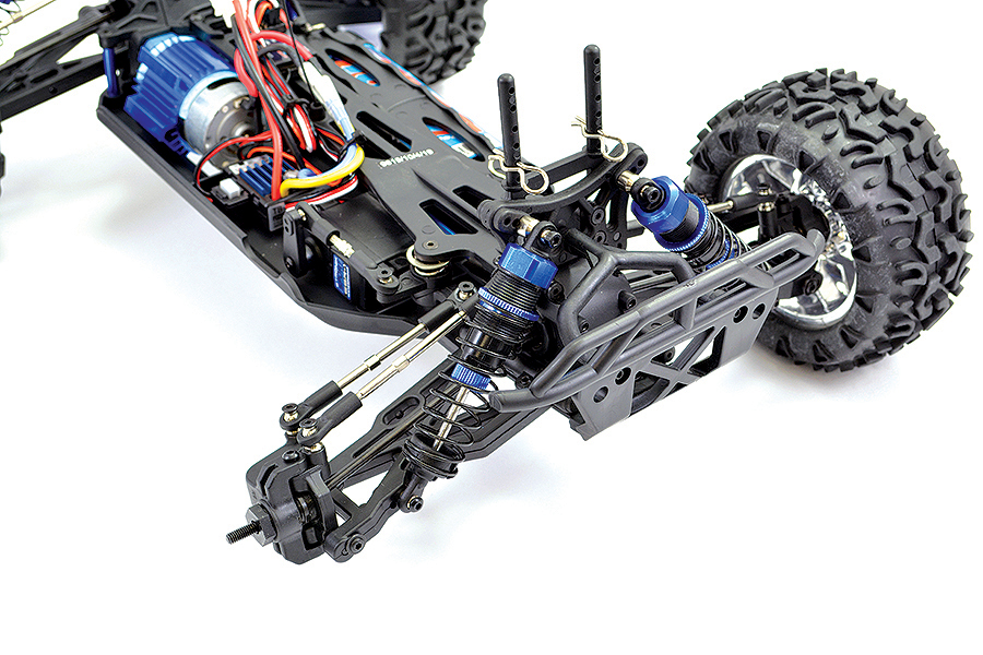 [ FTX5537B ] FTX CARNAGE 2.0 1/10 BRUSHED TRUCK 4WD RTR - BLUE