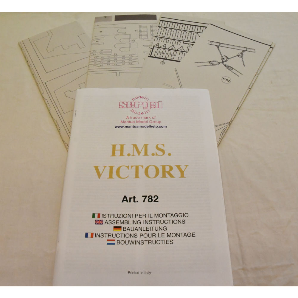[ M782 ] Mantua HMS Victory Sergal - schaal 1/78