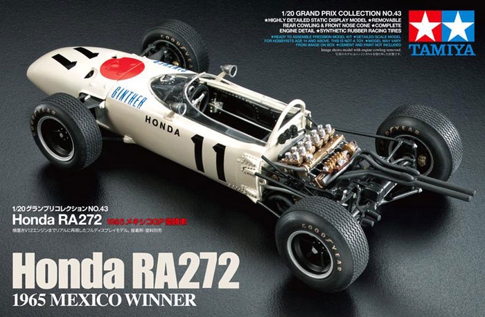 [ T20043 ] Tamiya Honda RA272 1/20