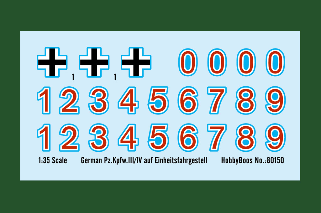 [ HB80150 ] Hobby Boss German Pz.Kpfw.III/IV auf einheitsfahrgestell  1/35