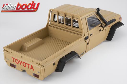 [ KBD48733 ] Killerbody Toyota Land Cruiser 70 1/10 Hard body kit military green (fits TRX-4 chassis)