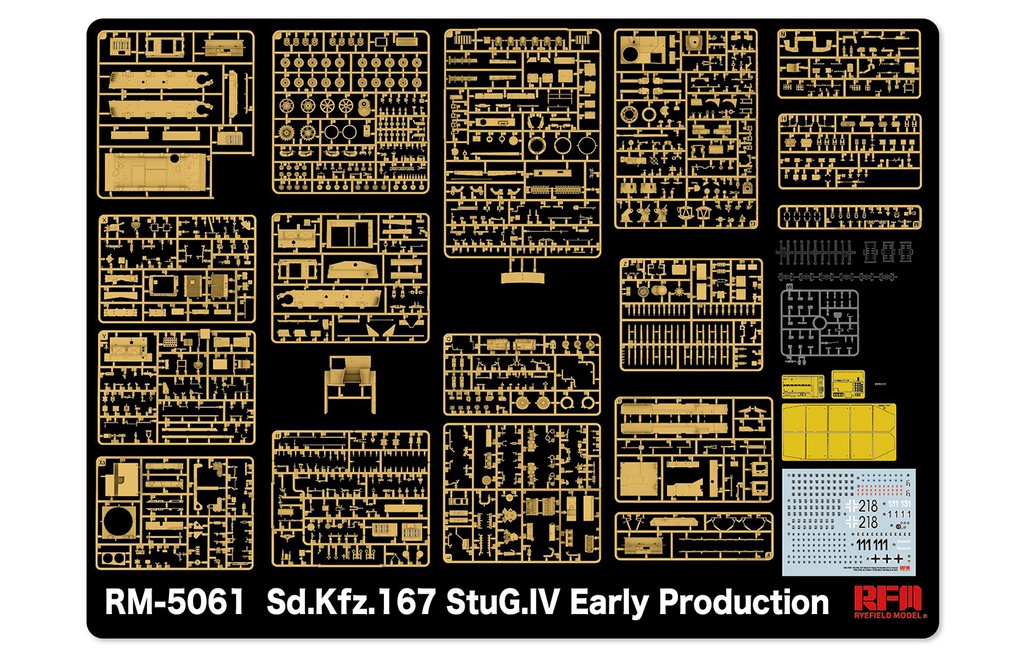 [ RFM5061 ] Ryefield Model Sd.Kfz. 167 StuG.IV Early Production with full interior 1/35