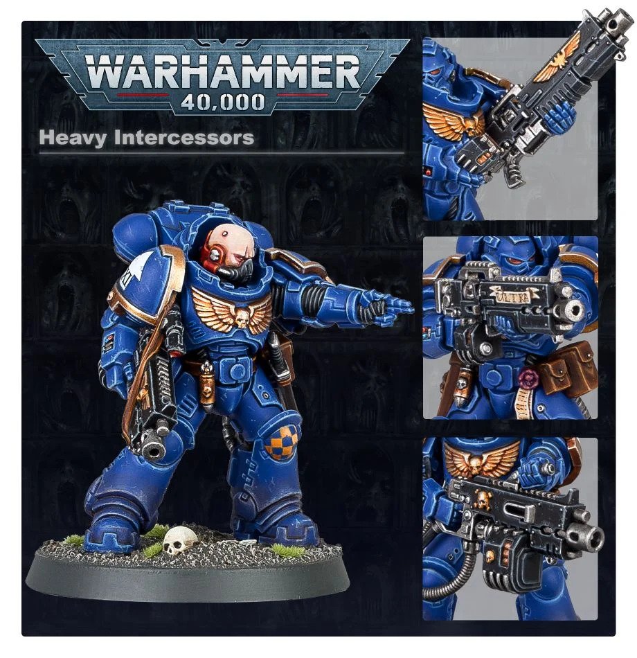 [ GW48-95 ] Space Marines HEAVY INTERCESSORS