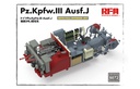 [ RFM5072 ] Ryefield Model Pz. Kpfw. III Ausf. J w/full interior 1/35