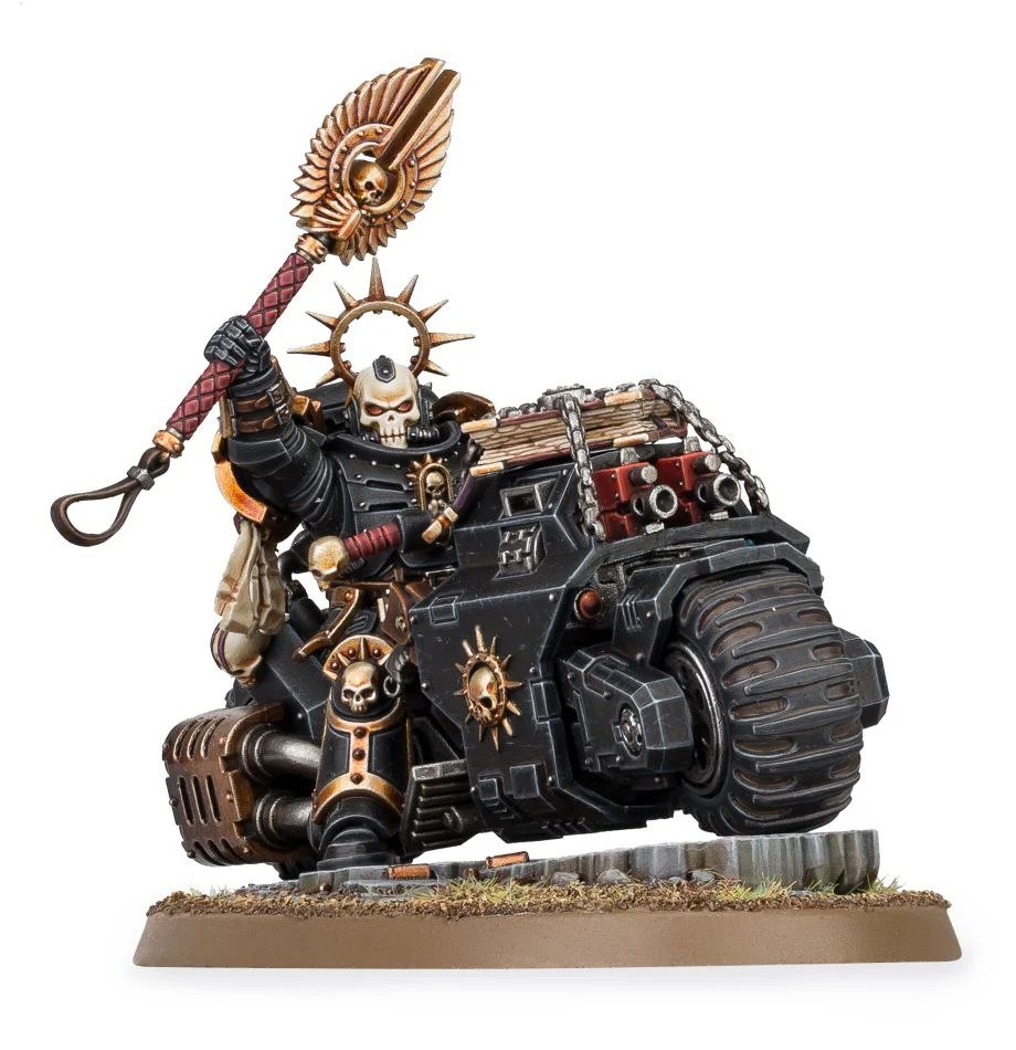 [ GW48-31 ] SPACE MARINES: PRIMARIS CHAPLAIN ON BIKE