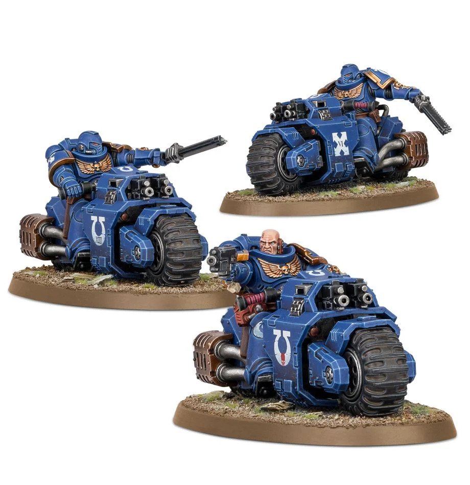 [ GW48-41 ] SPACE MARINES OUTRIDERS