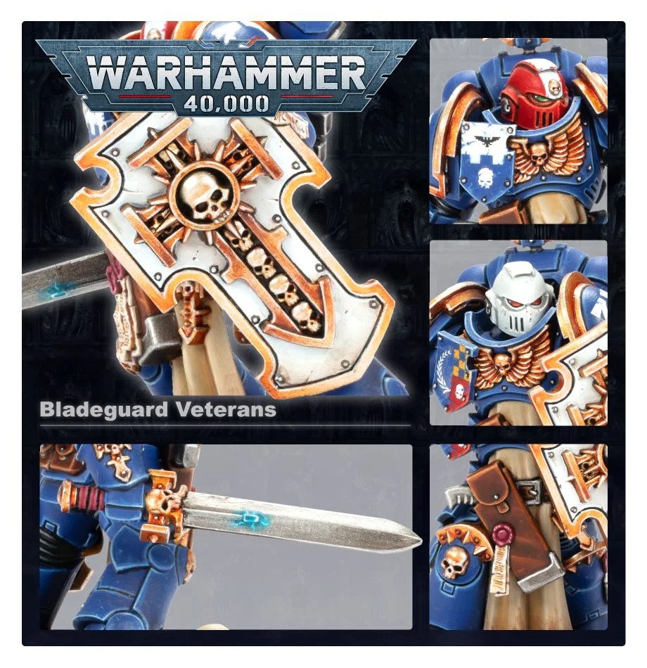 [ GW48-44 ] Space Marines BLADEGUARD VETERANS