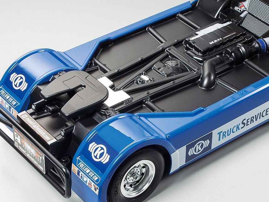 [ T58632 ] Tamiya MAN RACE TRUCK OP BASIS VAN EEN TT-01E CHASSIS 