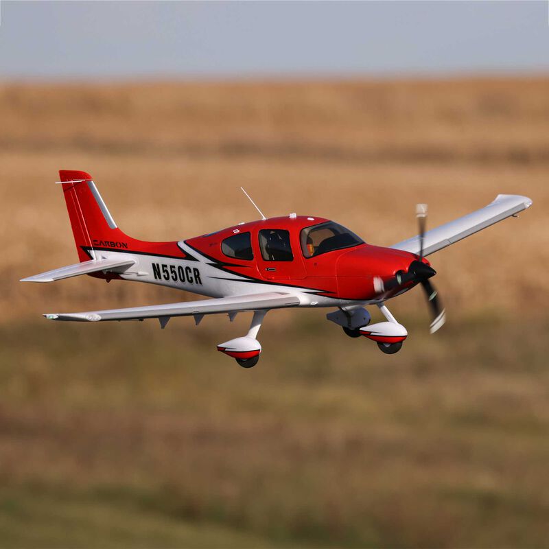 [ EFL15950 ] CIRRUS SR22T red 1.5m BNF Basic