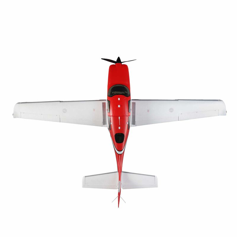 [ EFL15950 ] CIRRUS SR22T red 1.5m BNF Basic