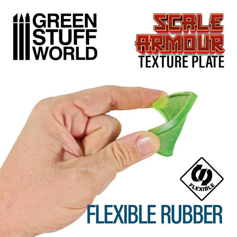 [ GSW1615 ] Green stuff world scale chainmail texture plate