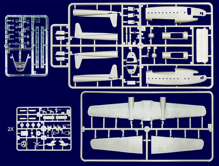 [ RODEN321 ] Roden Fairchild C-119C Boxcar 1/144