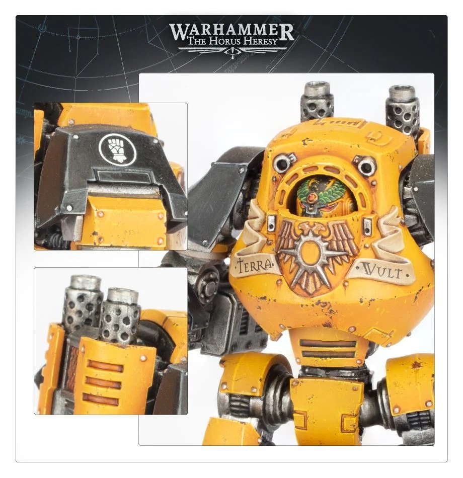 [ GW31-25 ] LEGIONES ASTARTES: CONTEMPTOR DREADNOUGHT