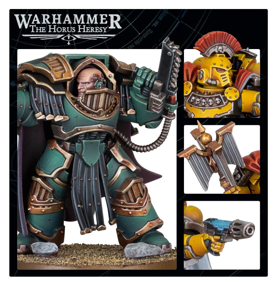 [ GW31-08 ] LEGIONES ASTARTES: PRAETOR & CHAPLAIN CONSUL