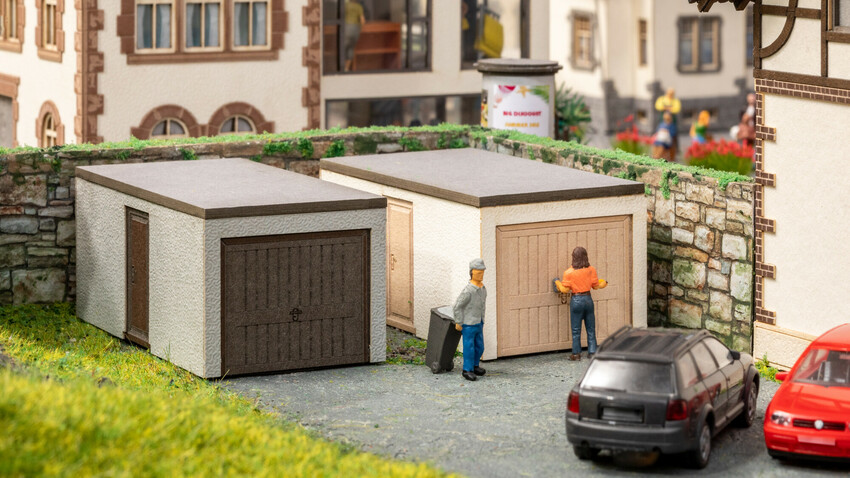 [ NO14319 ] Noch Garages 1/87