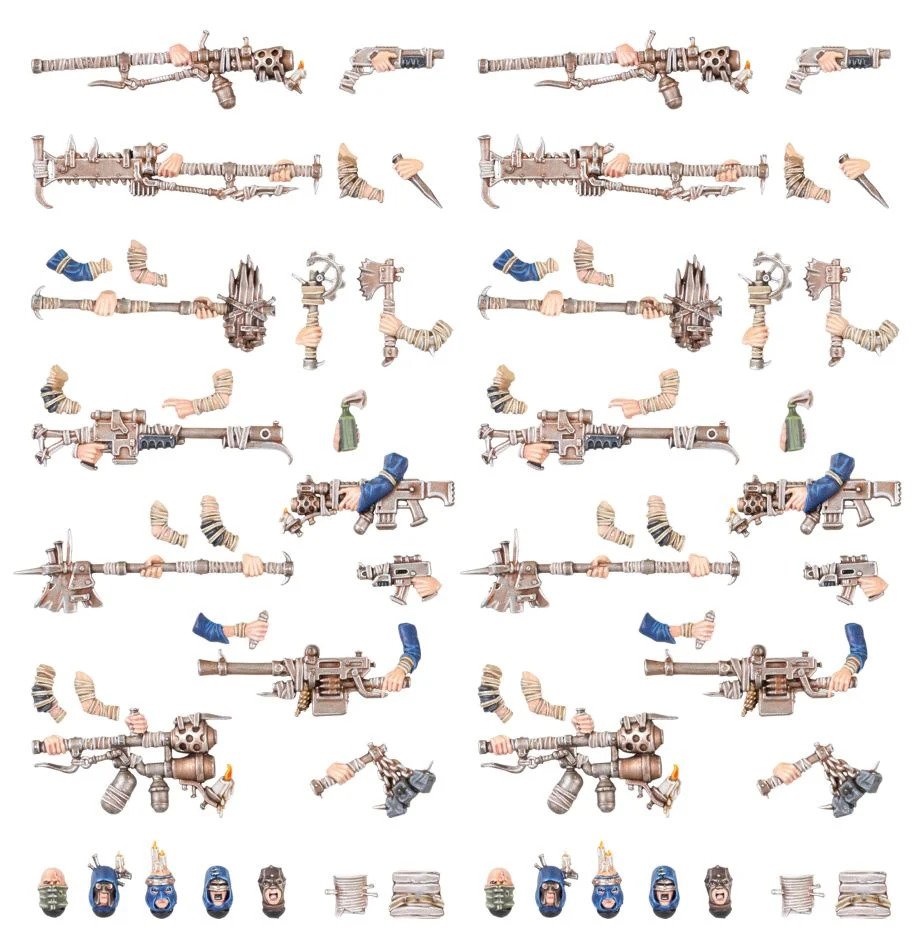 [ GW300-72 ] NECROMUNDA: CAWDOR WEAPONS & UPGRADES