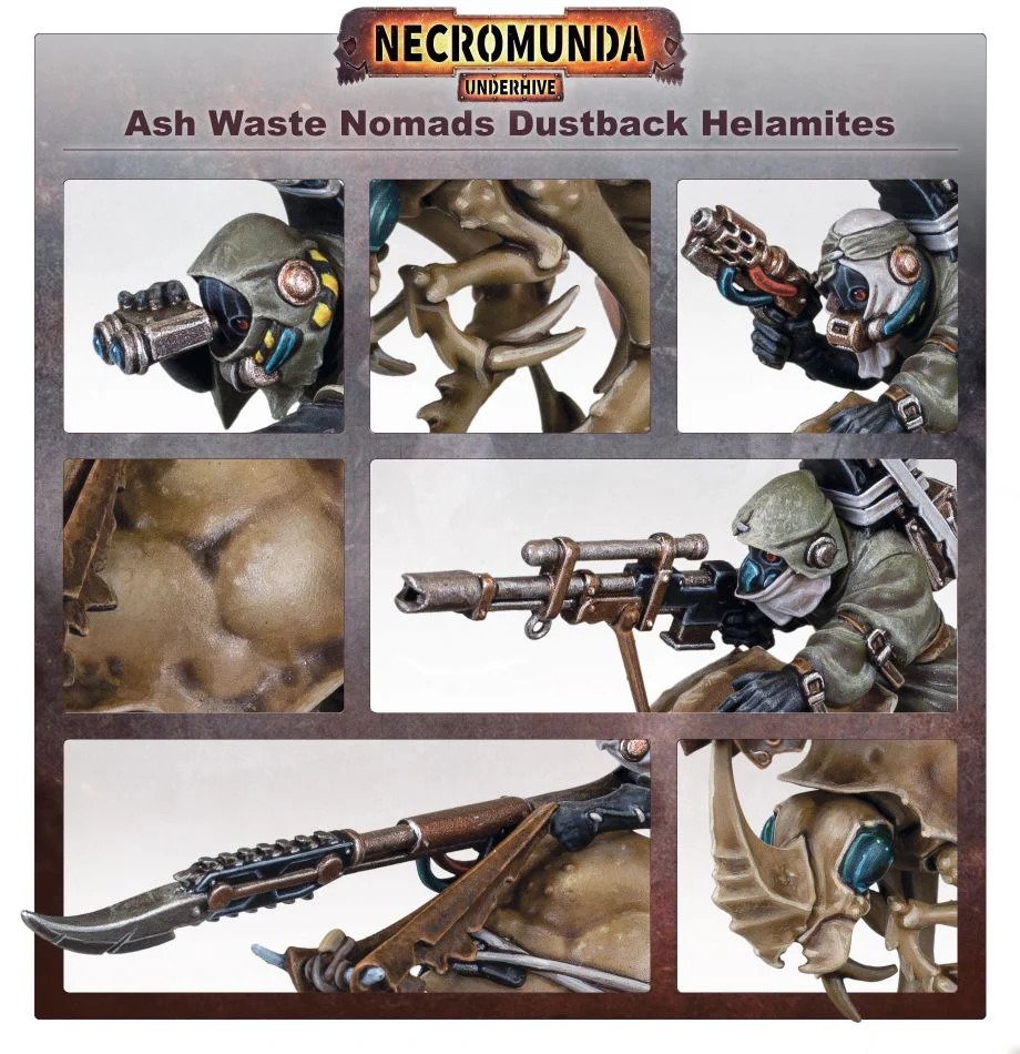 [ GW300-97 ] NECROMUNDA: ASH WASTE NOMADS DUSTBACK HELAMITES