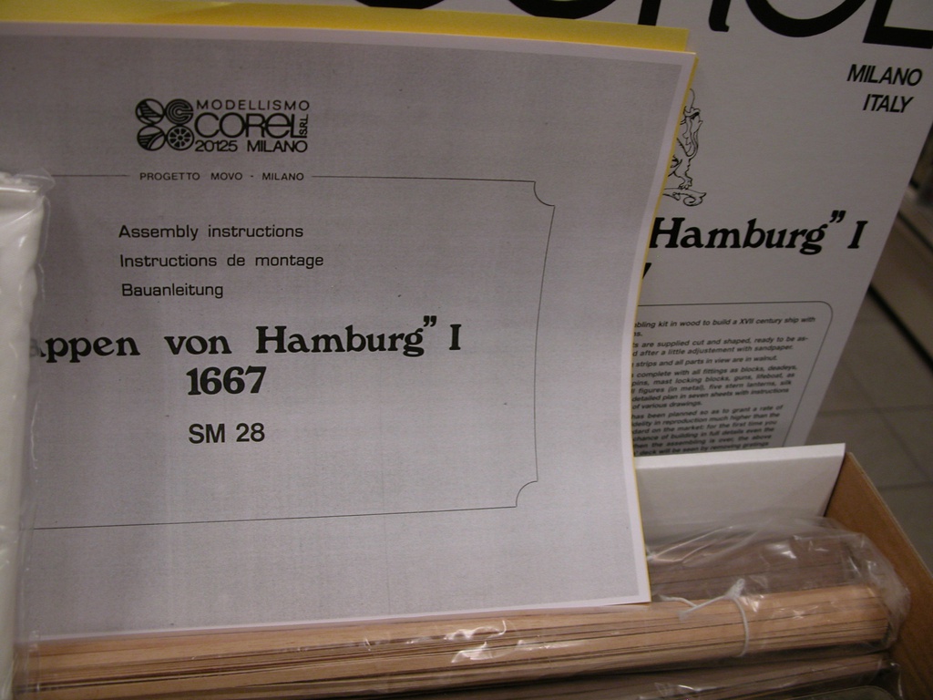 [ COSM28 ] Corel "WAPPEN VON HAMBURG" 1/40