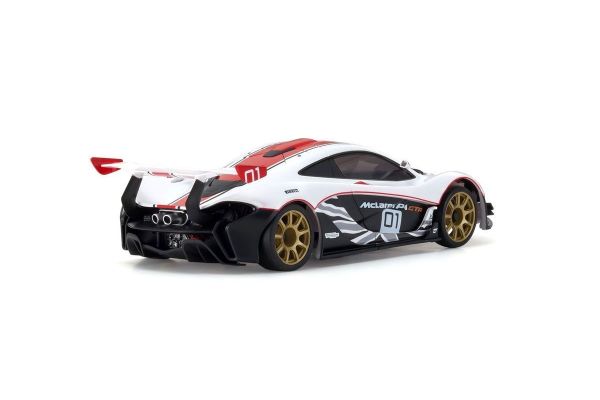 [ K32324SO ] Kyosho mini-z Mclaren P1 GTR (white  - red)