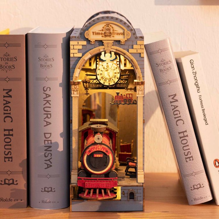 [ ROLIFETGB04 ] Rolife 3D creative bookends: Time travel