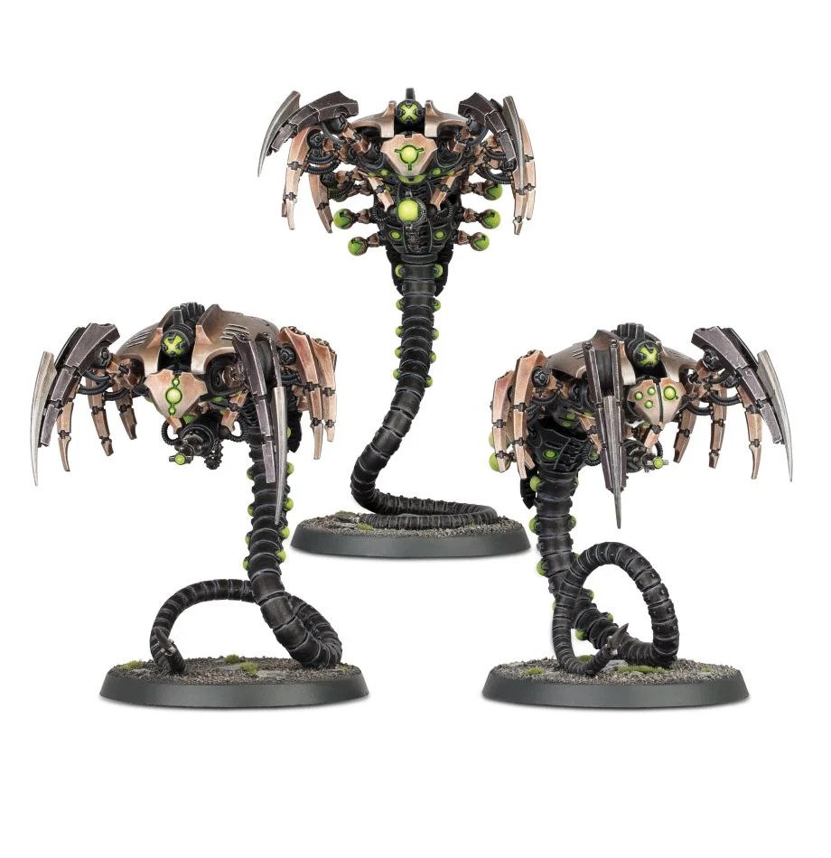 [ GW49-14 ] NECRON CANOPTEK WRAITHS